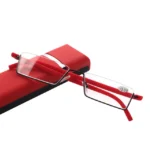 Okulary z zoomem w kształcie trapezu